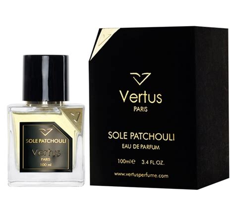 vertus perfume sole patchouli.